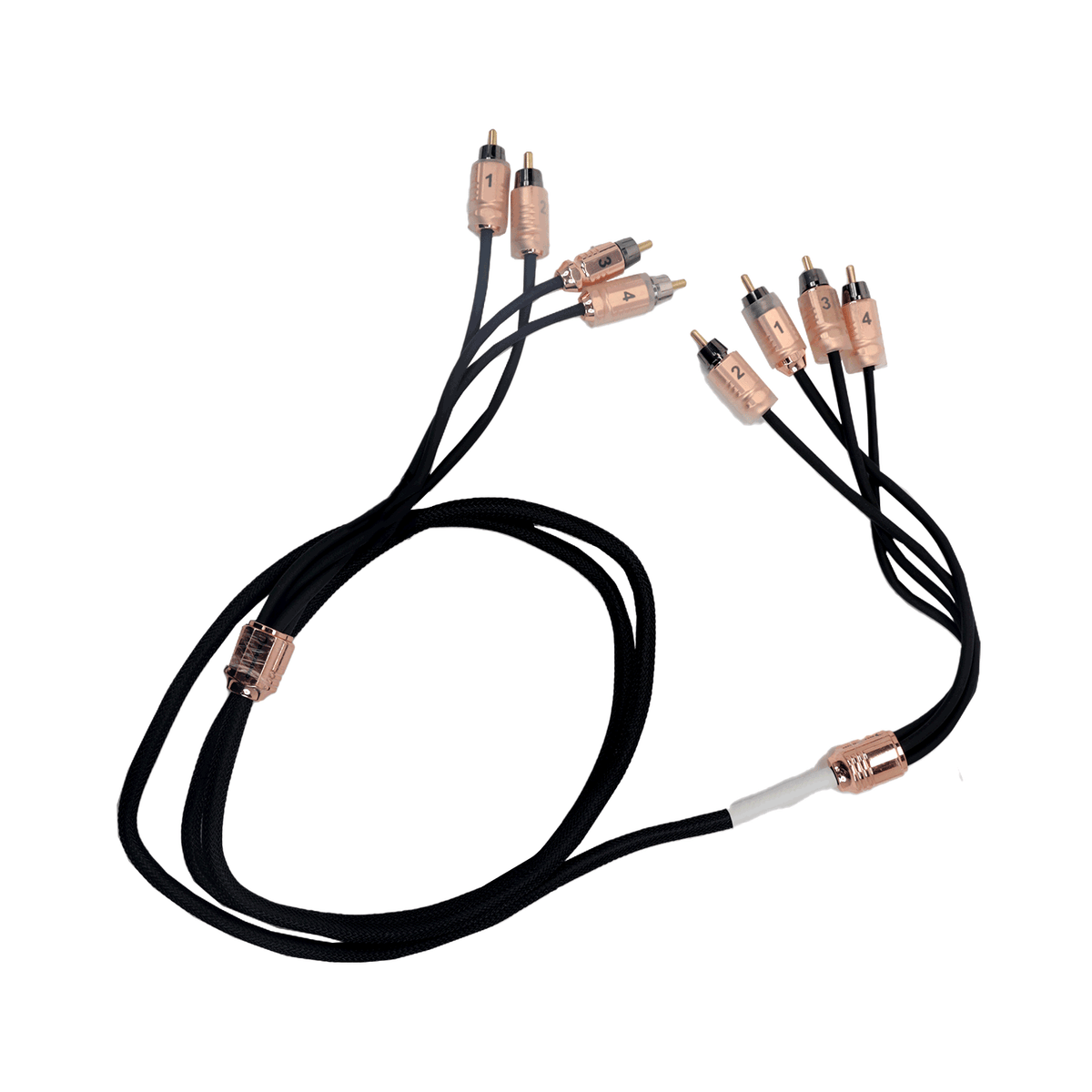 HX46 - 6Ft Four Channel RCA Cable - HX46 - Diamond Audio
