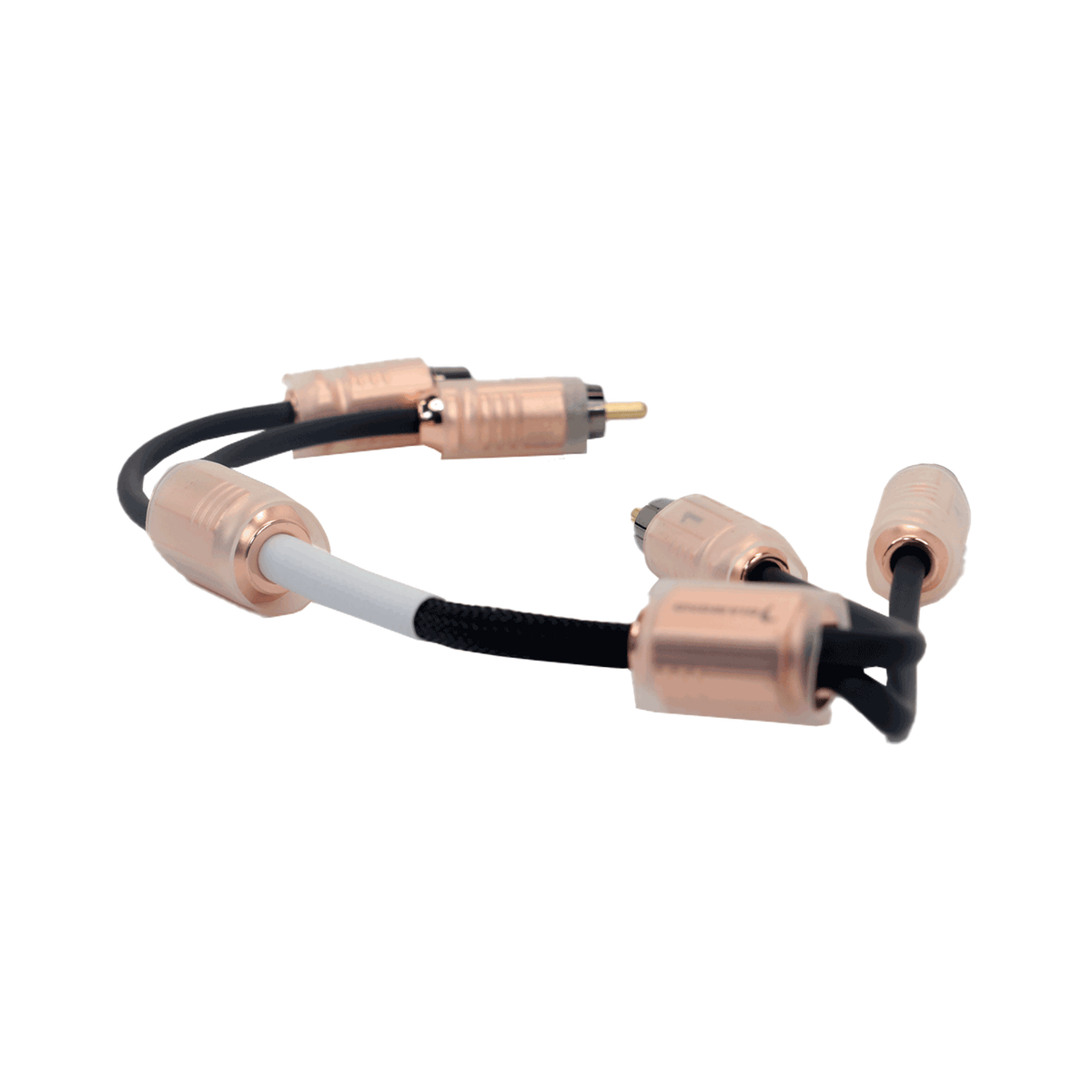 HX1 - 1Ft Two Channel RCA Cable - HX1 - Diamond Audio