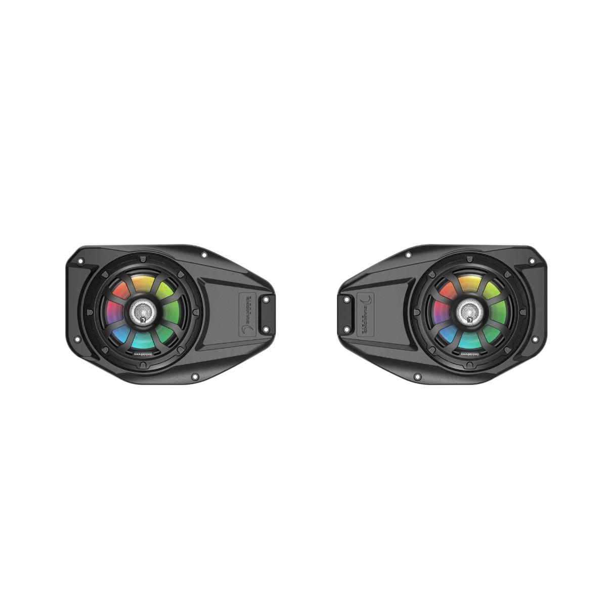 VSPJP65 - 6.5" Speaker pods for 2018 - 2023 Jeep Wrangler / Jeep Gladiator 2DR - 4DR - VSPJP65 - Diamond Audio