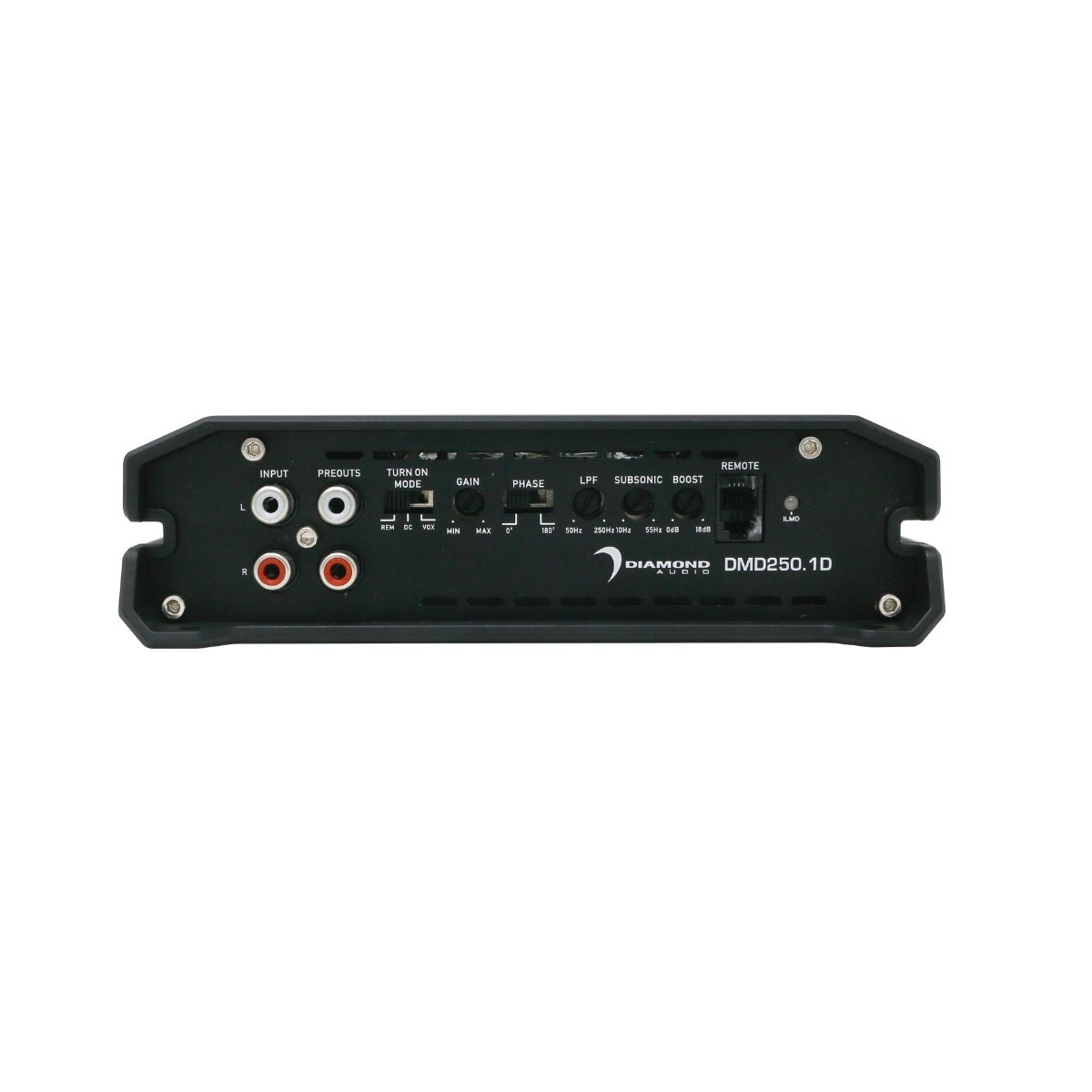 DMD Series 1 - Channel Mono Block Class D Amplifier - DMD250.1D - DMD250.1D - Diamond Audio