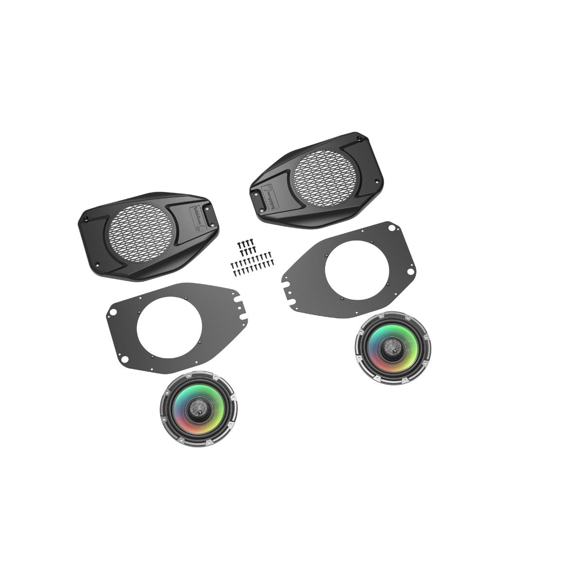 2018 - 2023 Jeep Wrangler(2DR/4DR)/Jeep Gladiator 6.5" Overhead Speaker Kit - VSPJP65OE - VSPJP65OE - Diamond Audio