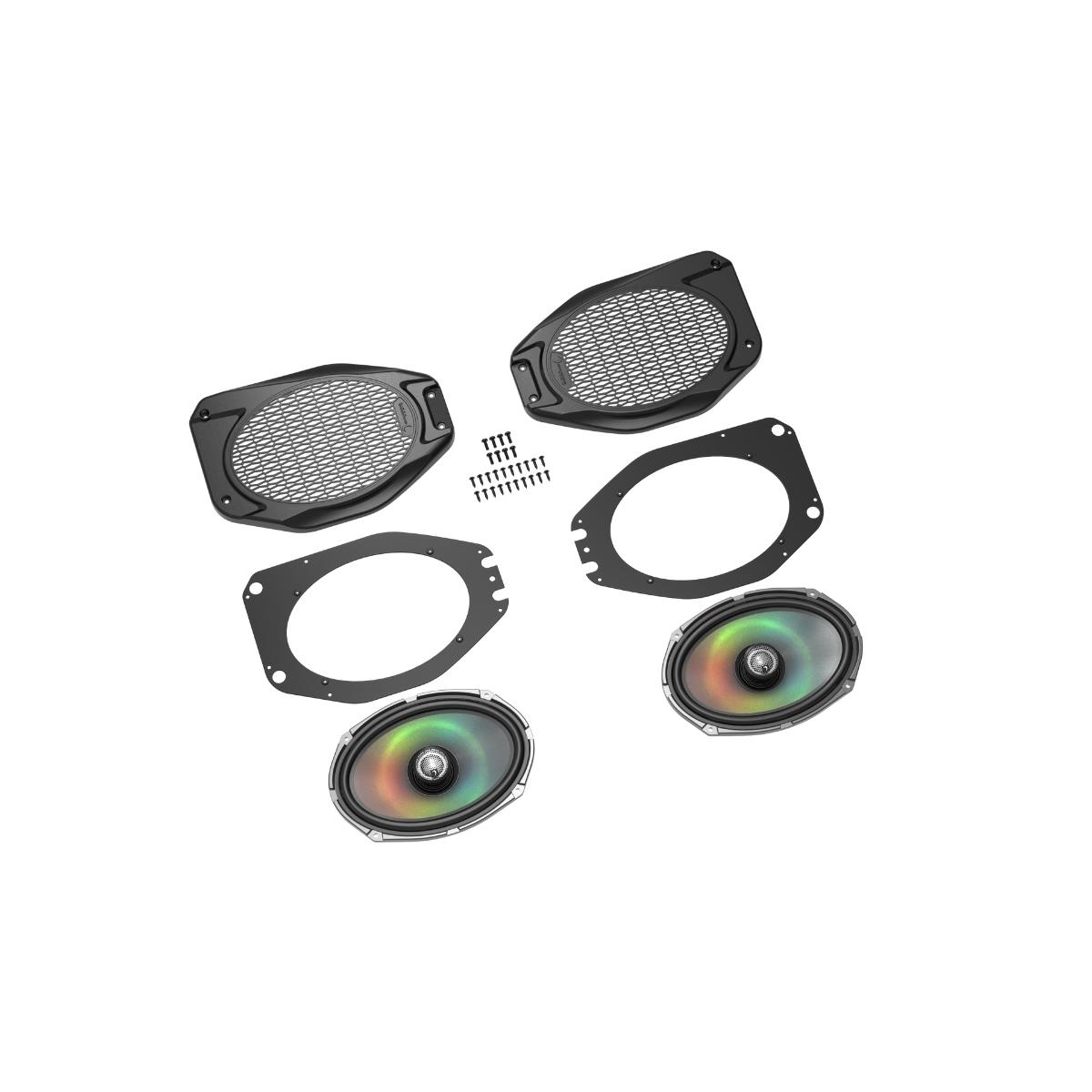 2018 - 2023 Jeep Wrangler(2DR/4DR)/Jeep Gladiator 6"x9" Overhead Speaker Kit - VSPJP69OE - VSPJP69OE - Diamond Audio