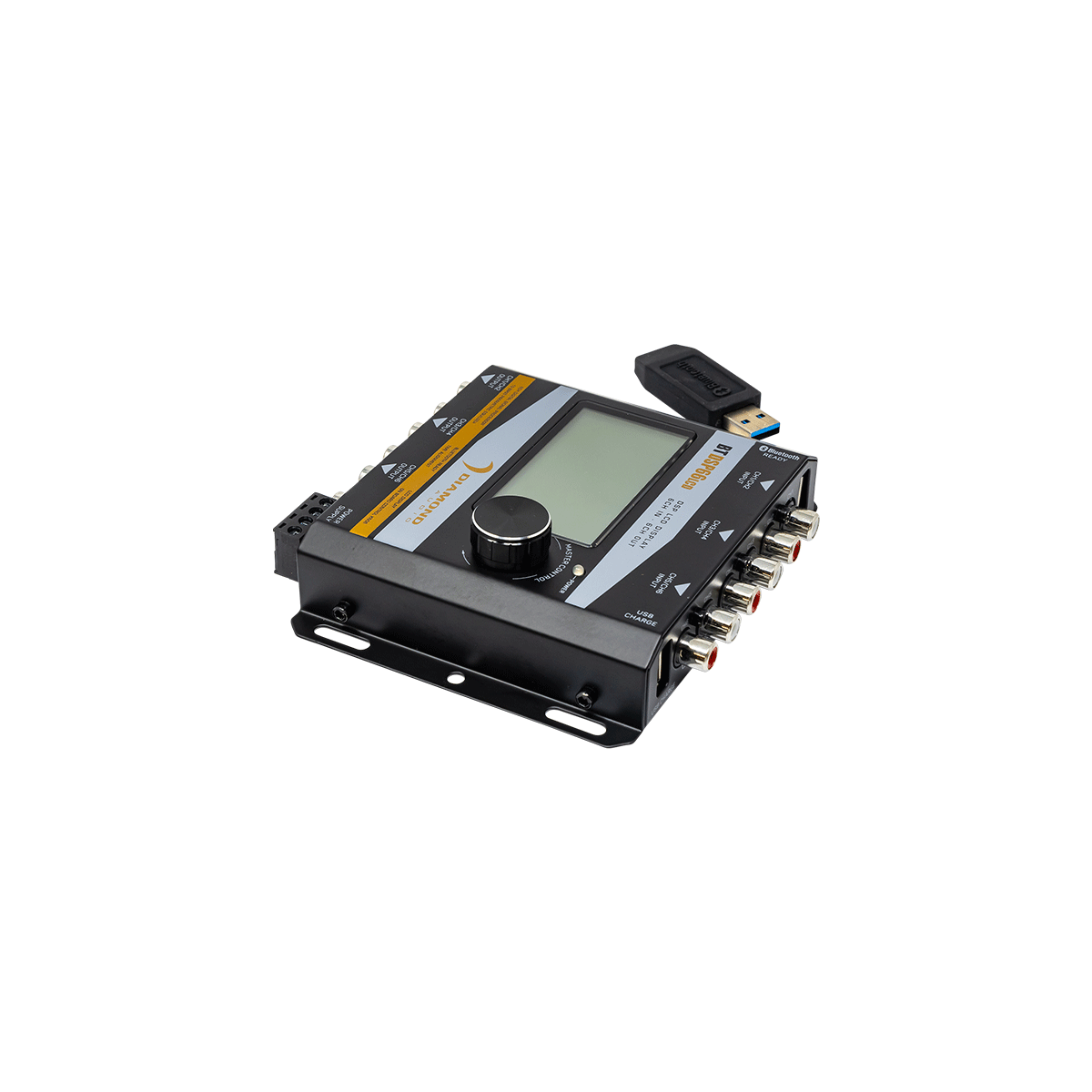 6 - Channel Digital Signal Processor W/Bluetooth & LCD Display - BTDSP66LCD - BTDSP66LCD - Diamond Audio