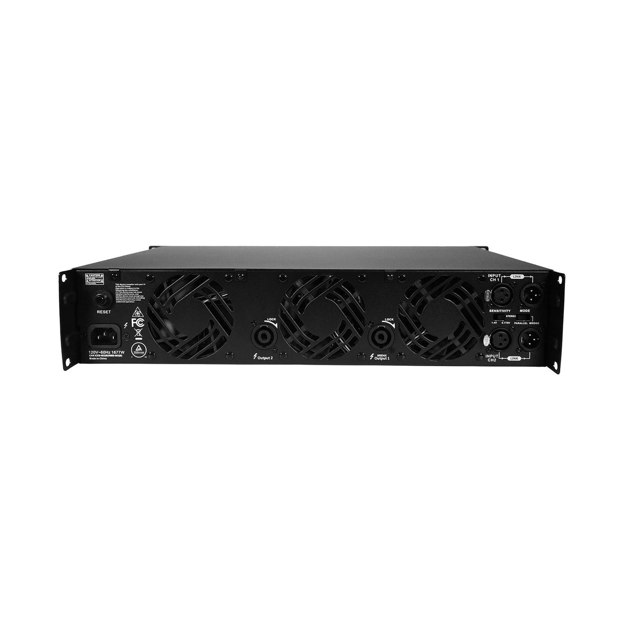 2-Channel Power Amplifier, 3820 120V-Bridging 8Ω - CV2-46H - Cerwin Vega