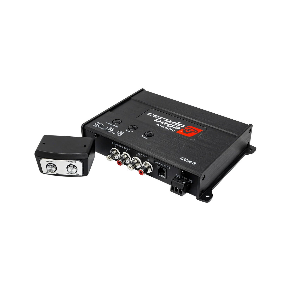 Bass Maximizer Processor w/ Remote Level Control - CVM3 - Cerwin Vega