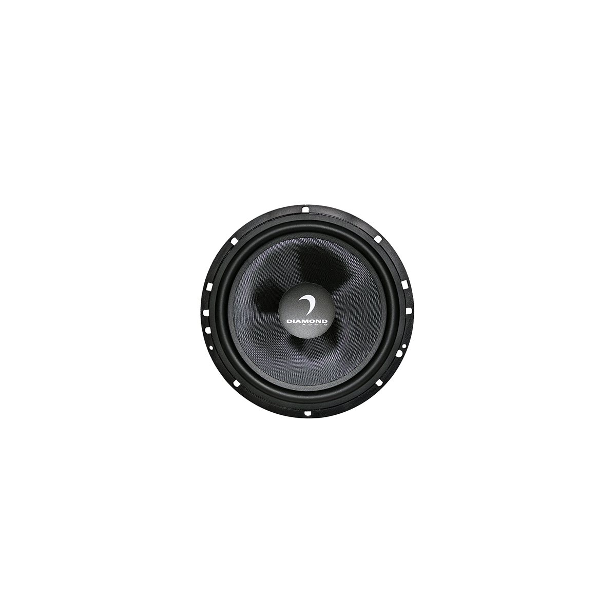 DES65C - 6.5" 2 - Way Component System 25mm Aluminum Dome Tweeter - DES65C - Diamond Audio