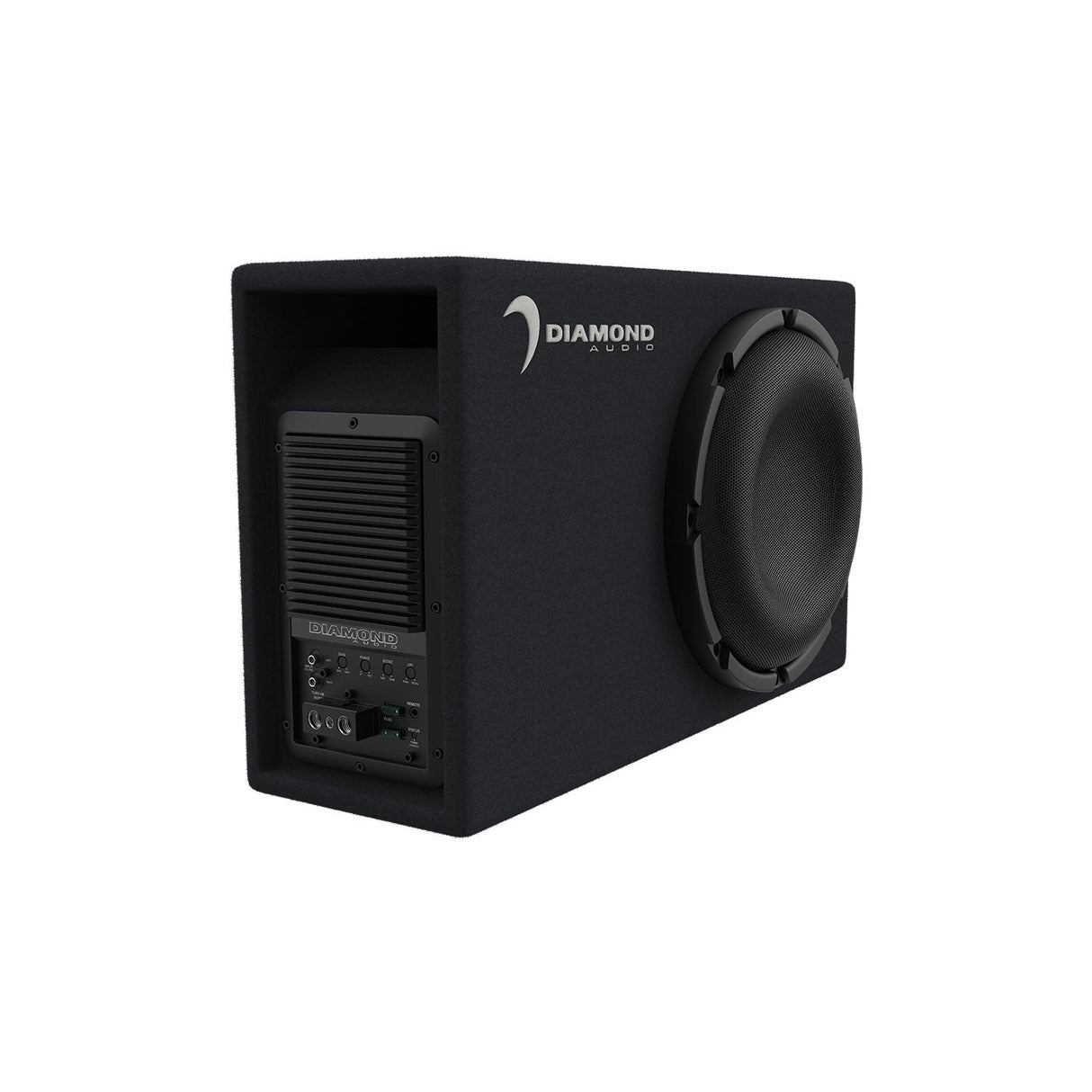 DESMB12A - DES Series 12" Active Slot Vented Subwoofer Enclosure (2Ω) - DESMB12A - Diamond Audio