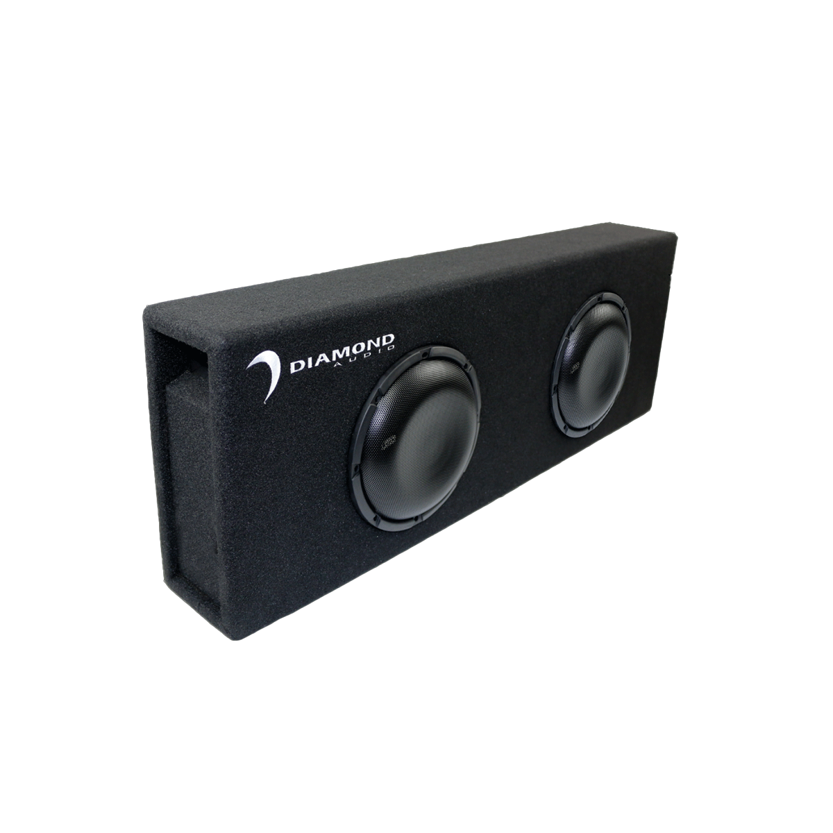 DESMB8D - Dual 8" Slot Vented Passive Subwoofer Enclosure (2Ω) - DESMB8D - Diamond Audio