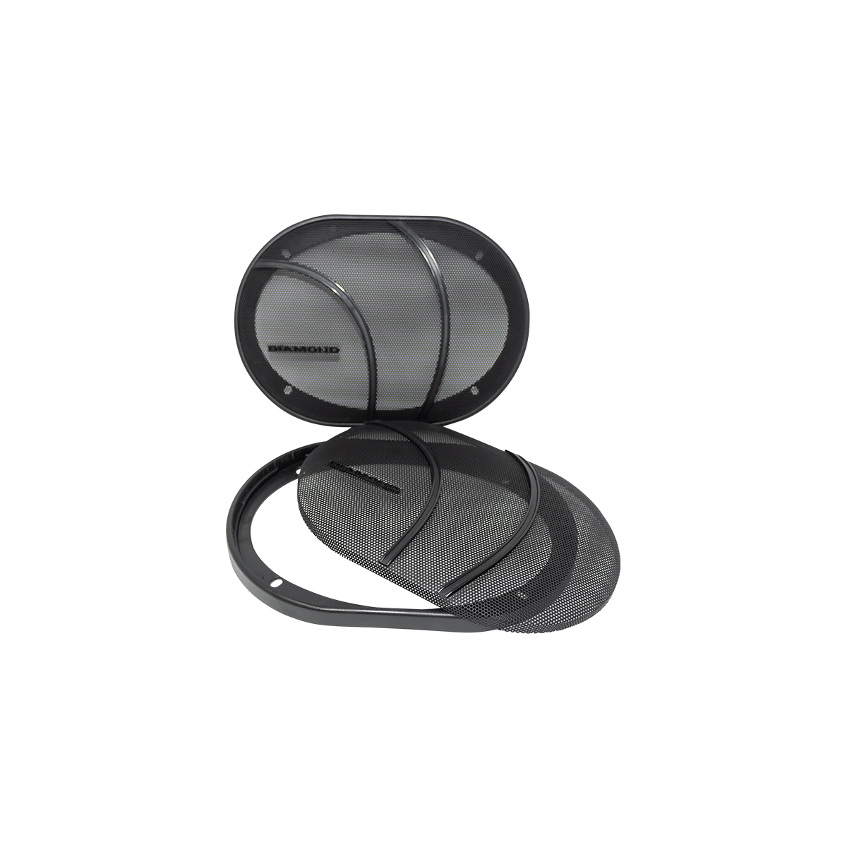 DES Series 6"x9" Speaker Grills (Pair) - DSG69 - DSG69 - Diamond Audio