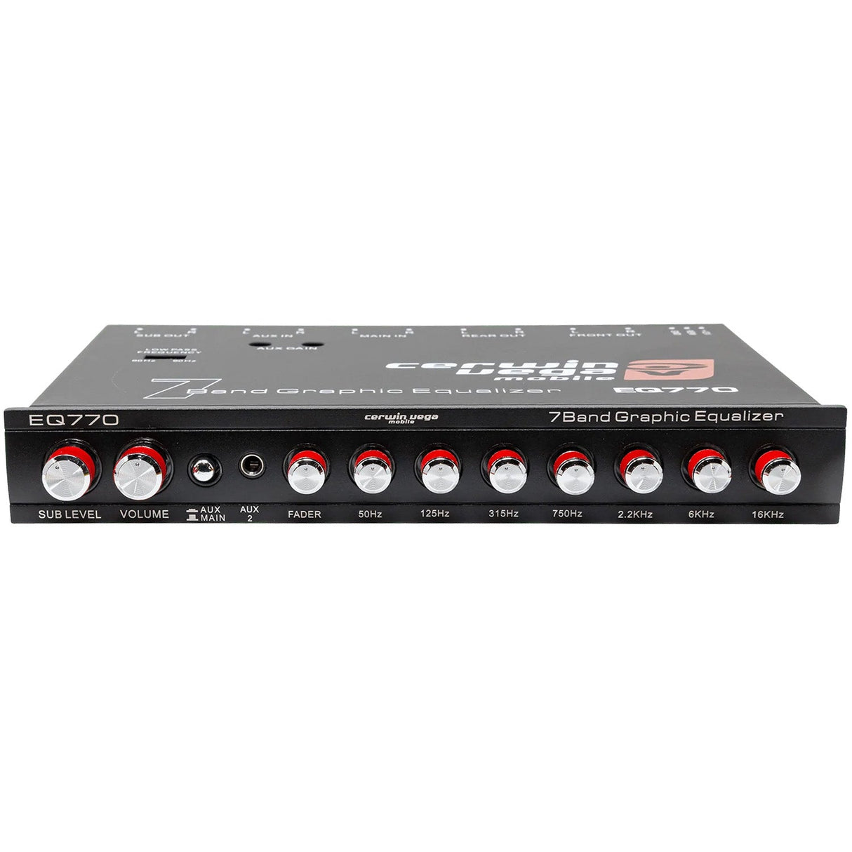 7 - Band Parametric EQ with AUX Input - EQ770 - Cerwin Vega