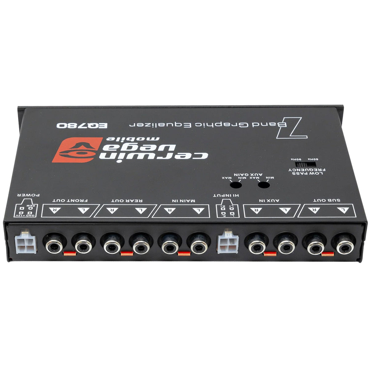 7 - Band Parametric EQ with Auxiliary Input - EQ780 - Cerwin Vega