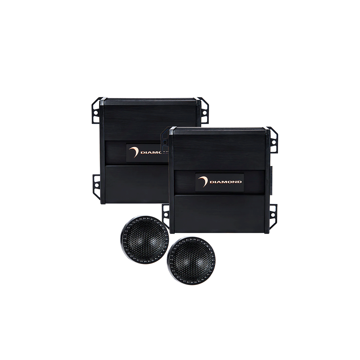 H65S - HEX Series 6.5“ 2 - Way Component Set w/25mm Silk Dome Tweeter - H65S - Diamond Audio