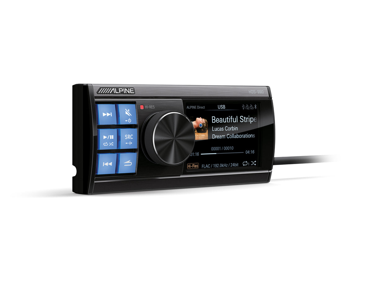 Alpine HDS-990 Status Hi-Res Digital Media Player