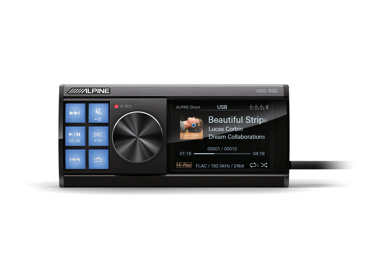 Alpine HDS-990 Status Hi-Res Digital Media Player