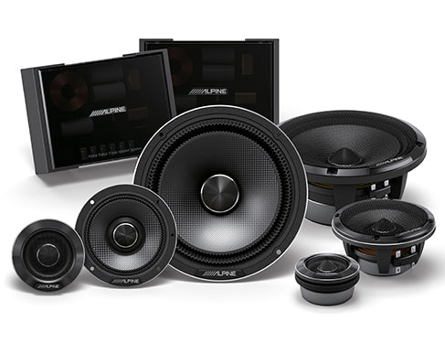 Alpine Alpine HDZ-653 Status Speakers 3-way component system