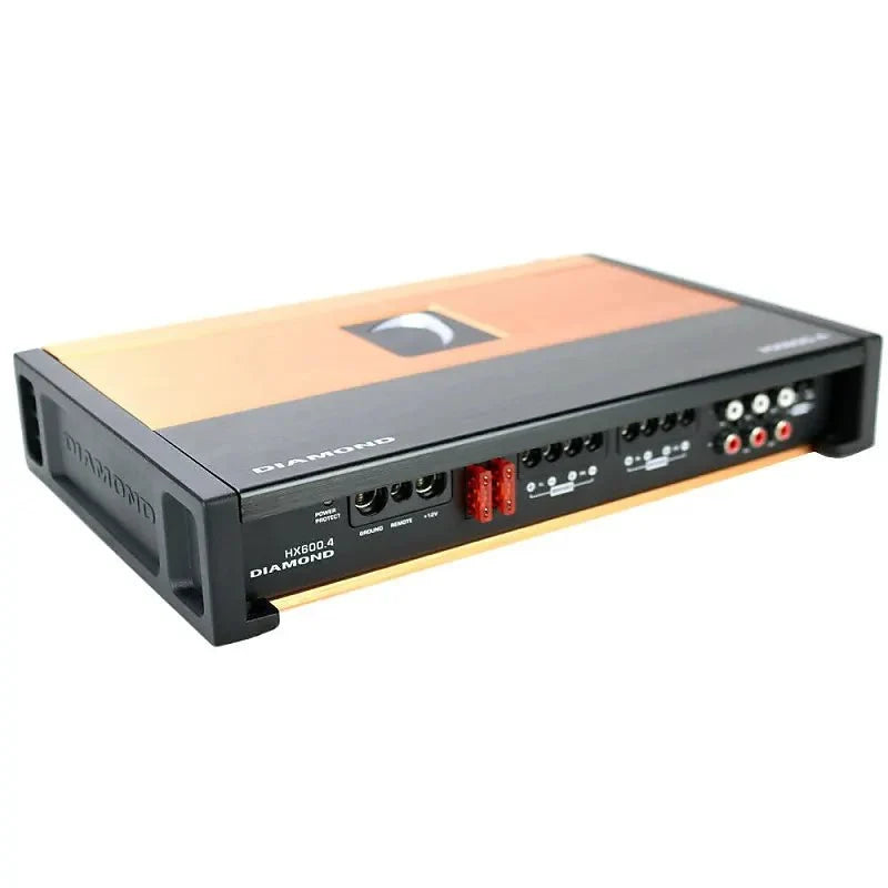 HX600.4 - HEX Series 4 - Channel 1000W RMS Full Range Class D Amplifier - HX600.4 - Diamond Audio