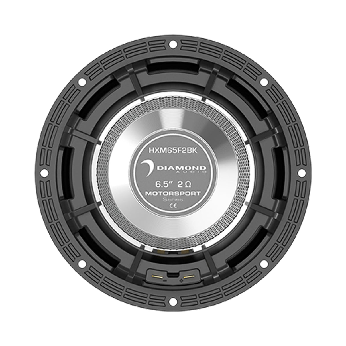 6.5" 2 - Way High Output Marine Speaker (2Ω) - HXM65F2BK - HXM65F2BK - Diamond Audio