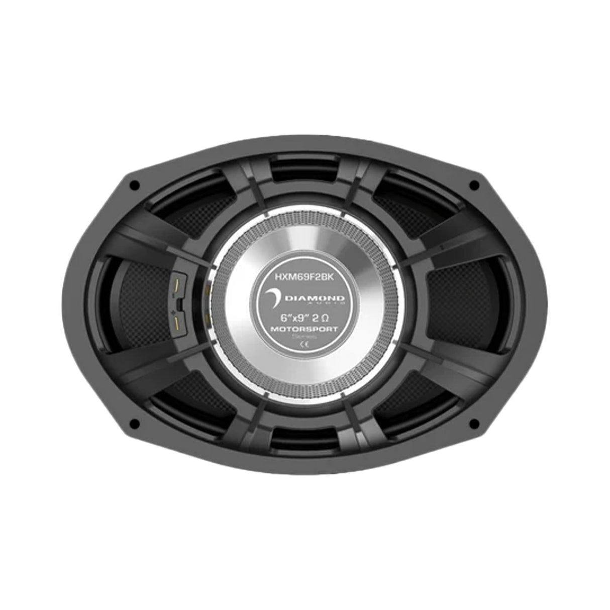 6" x 9" 2 - Way High Output Marine Speaker (2Ω ) - HXM69F2BK - HXM69F2BK - Diamond Audio