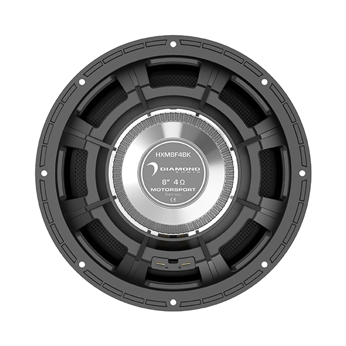 8" 2 - Way High 0utput Marine Speaker (4Ω) - HXM8F4BK - HXM8F4BK - Diamond Audio