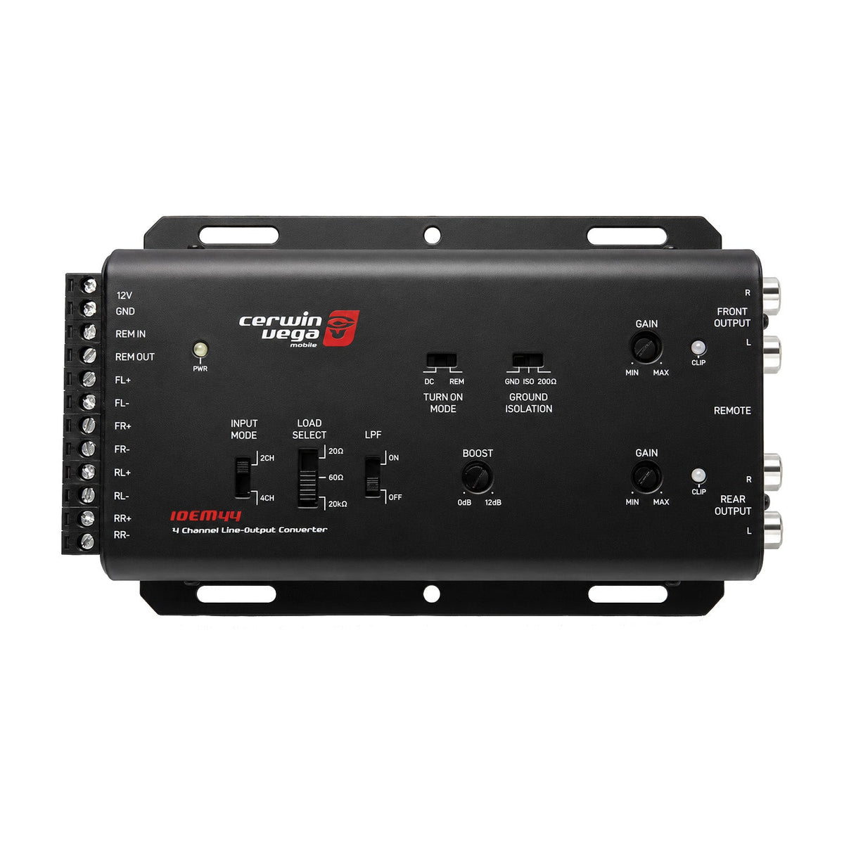 4 - Channel Line Output Converter, 4 - In, 4 - Out - IOEM44 - Cerwin Vega