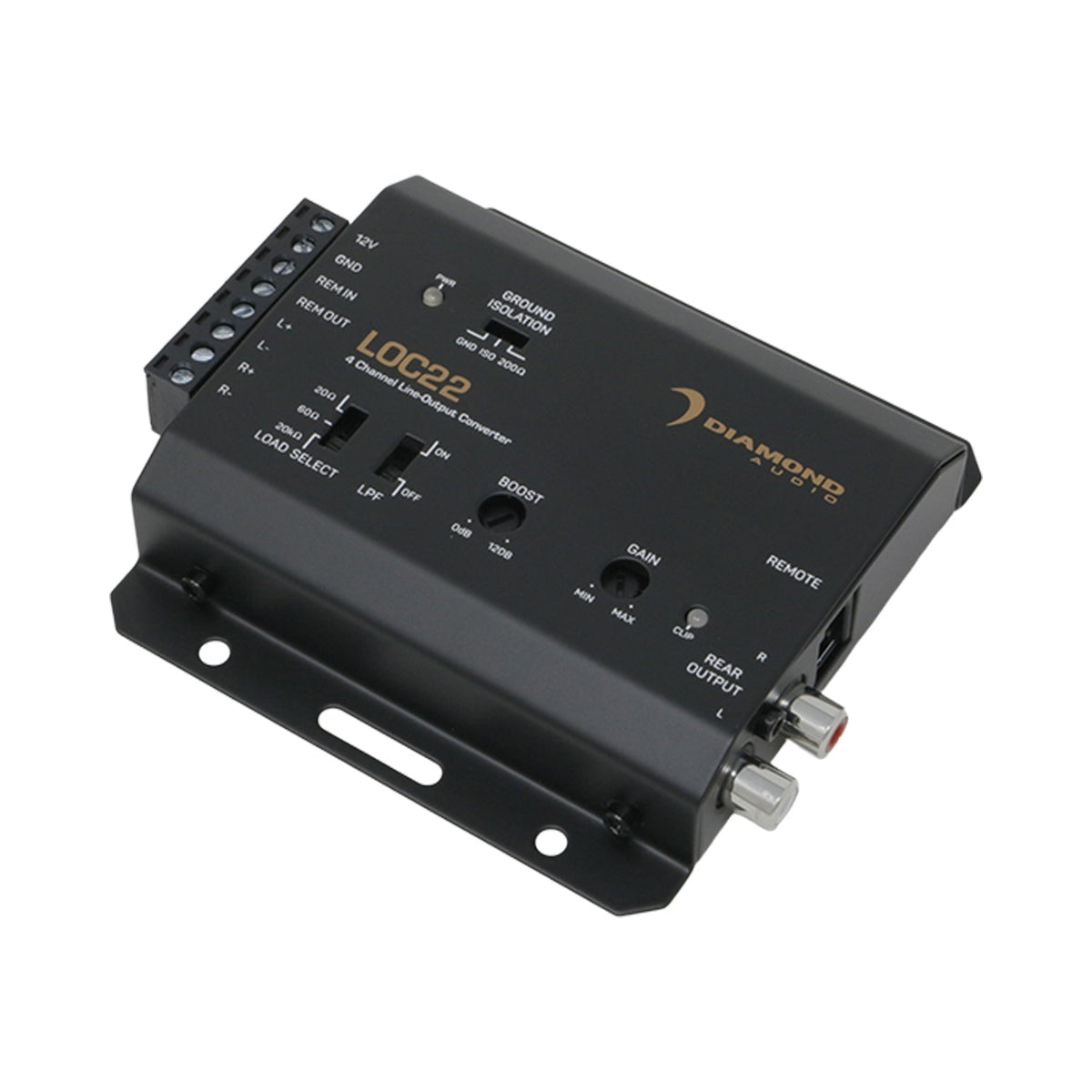 2 - Channel LOC Series Line - Output Converter (2 In/2 Out) - LOC22 - LOC22 - Diamond Audio