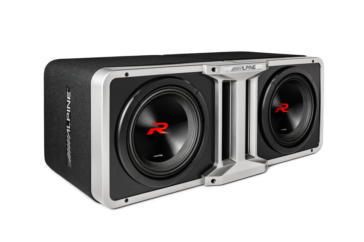 Alpine R2-SB10V Preloaded Subwoofer Enclosures