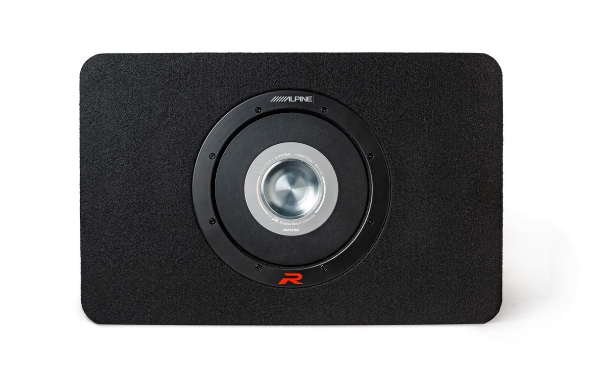 Alpine RS-SB12 Preloaded Shallow Subwoofer Enclosures