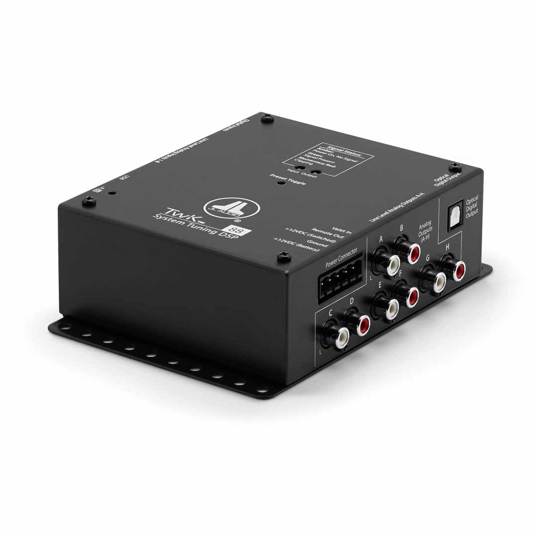 JL Audio TwK-88, System Tuning DSP, 8-ch. Analog & Digital Inputs / 8-ch. Analog Outputs Processor