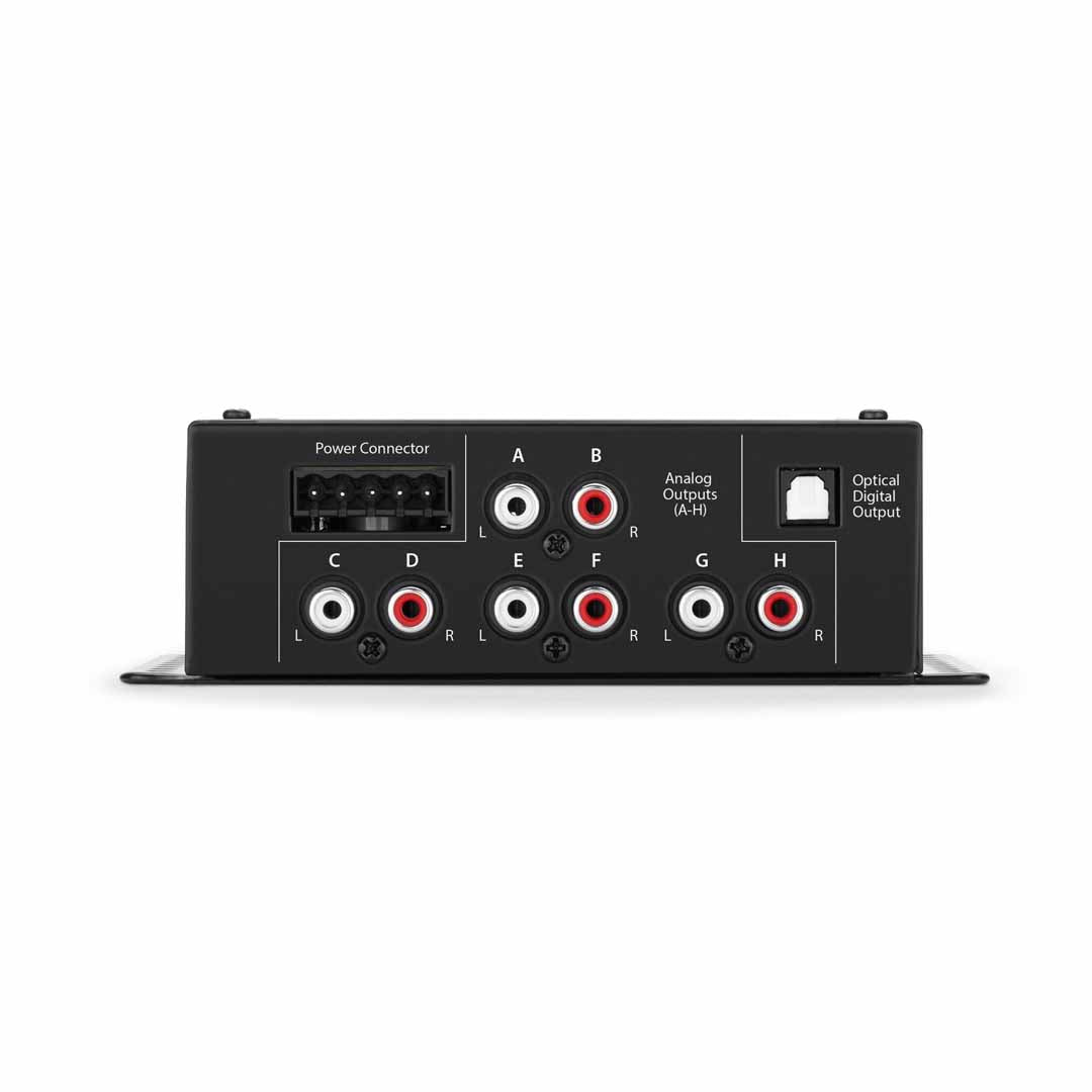 JL Audio TwK-D8, System Tuning DSP, Digital INPUT ONLY / 8-ch. Analog Outputs Processor