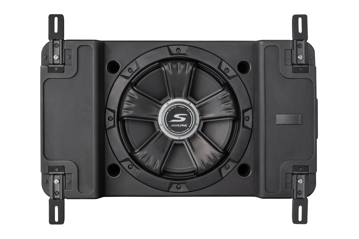 Alpine SS-SB12 Preloaded Shallow Subwoofer Enclosures