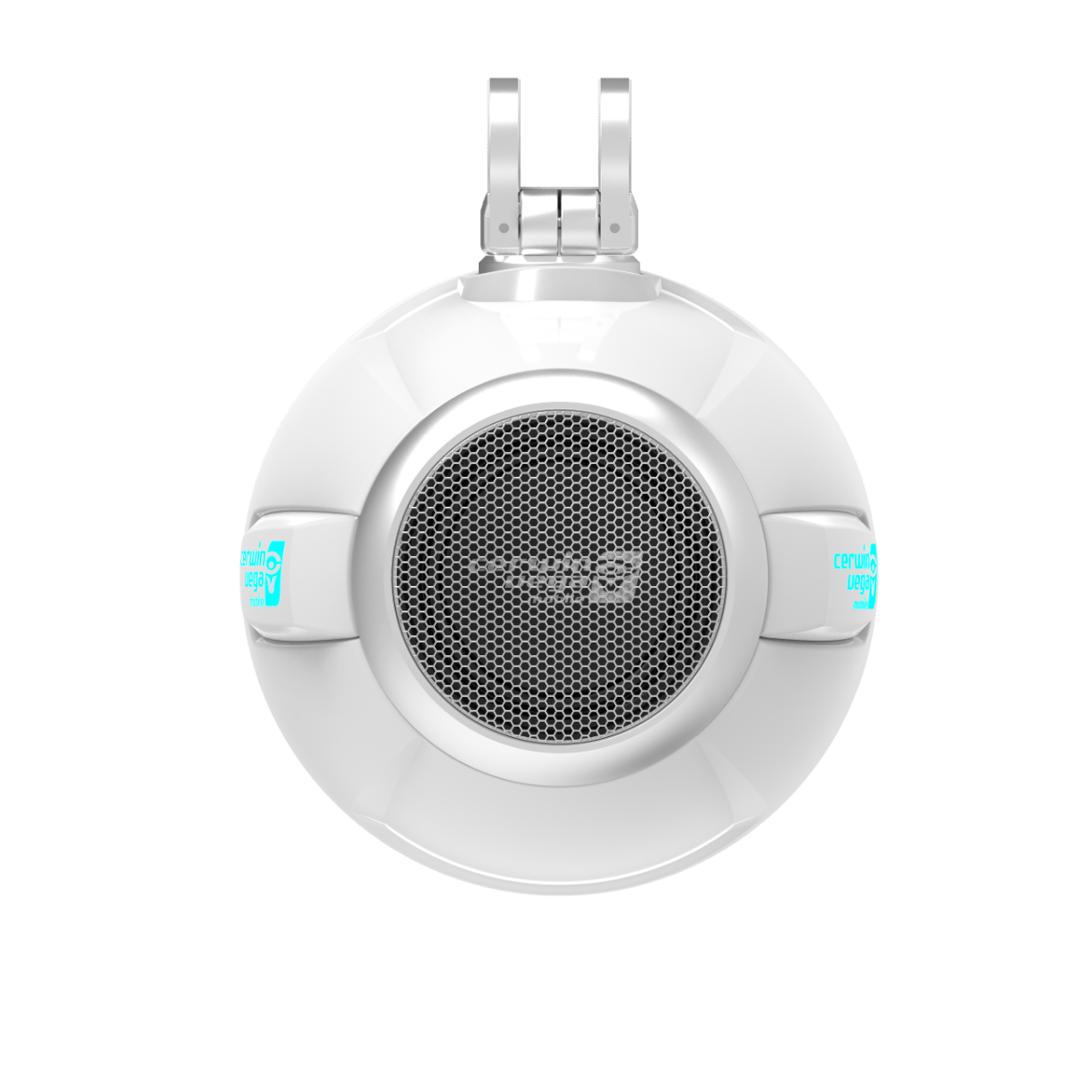 2-Way Speaker System - Pair, Black & White