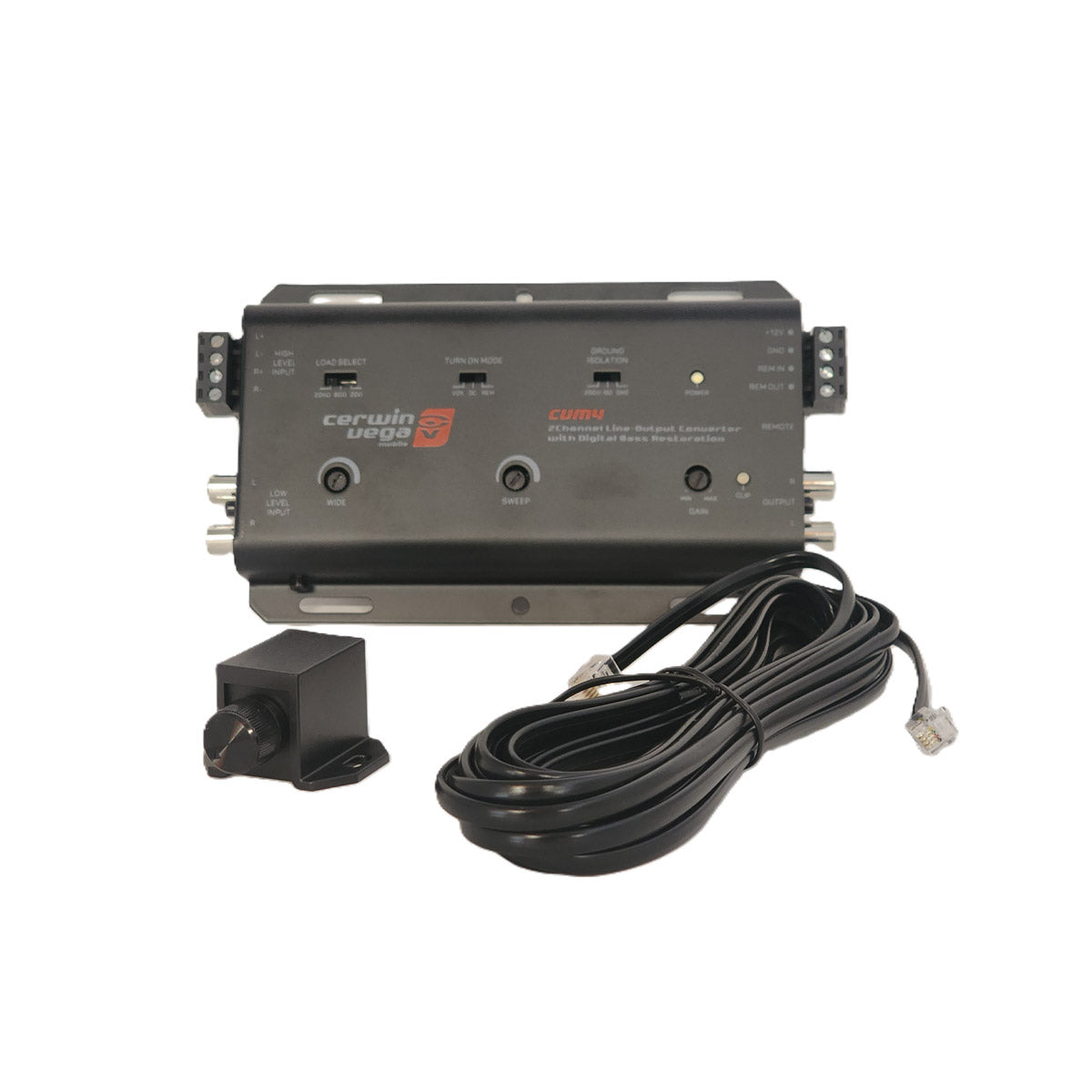 CVM4 - 2 Channel Line Output Converter and Bass Enhancement Processor