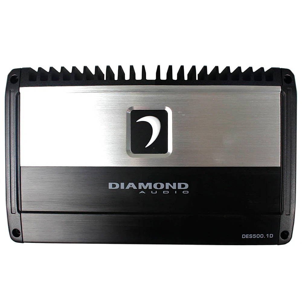 DES Series 1 - Channel Monoblock Class D Amplifier - DES500.1D - DES500.1D - Diamond Audio