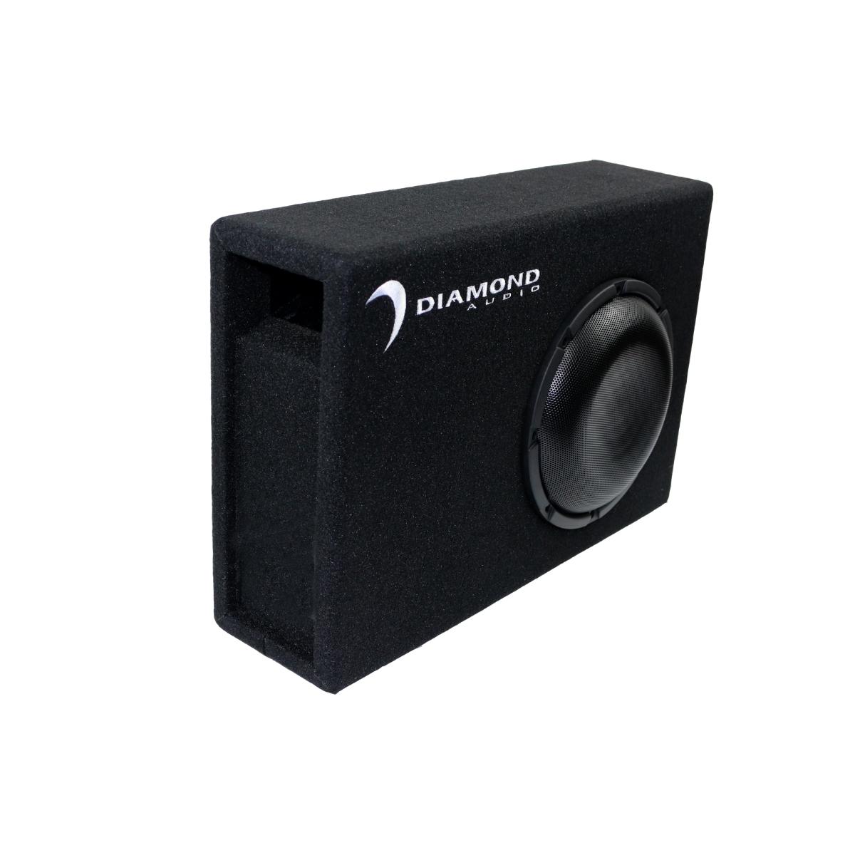 DESMB8 - 8" Slot Vented Passive Subwoofer Enclosure (2Ω) - DESMB8 - Diamond Audio