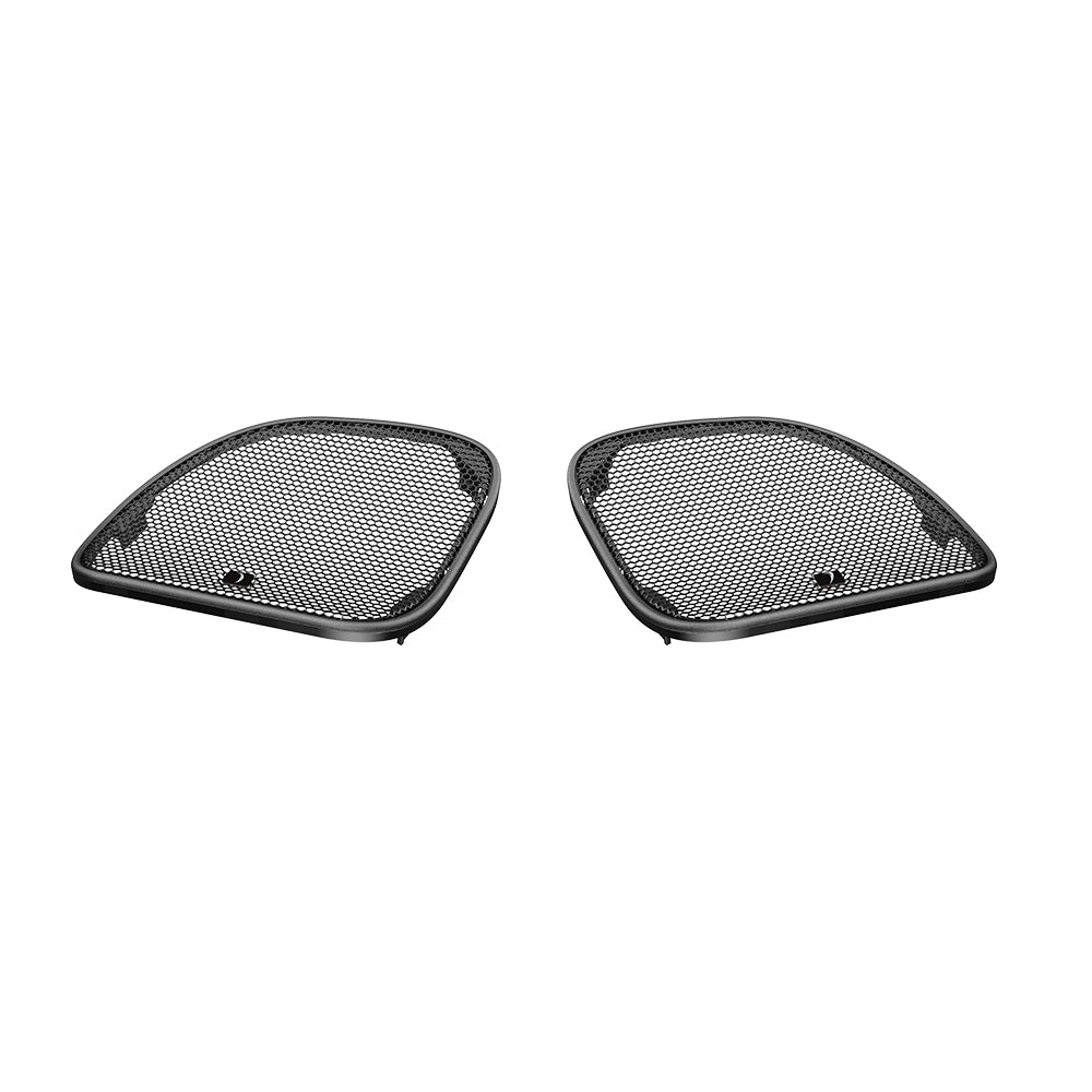 2014 - 2023 Harley Davidson® Road Glide Faring Grills With Diamond Logo (Pair) - DHDRG - DHDRG - Diamond Audio
