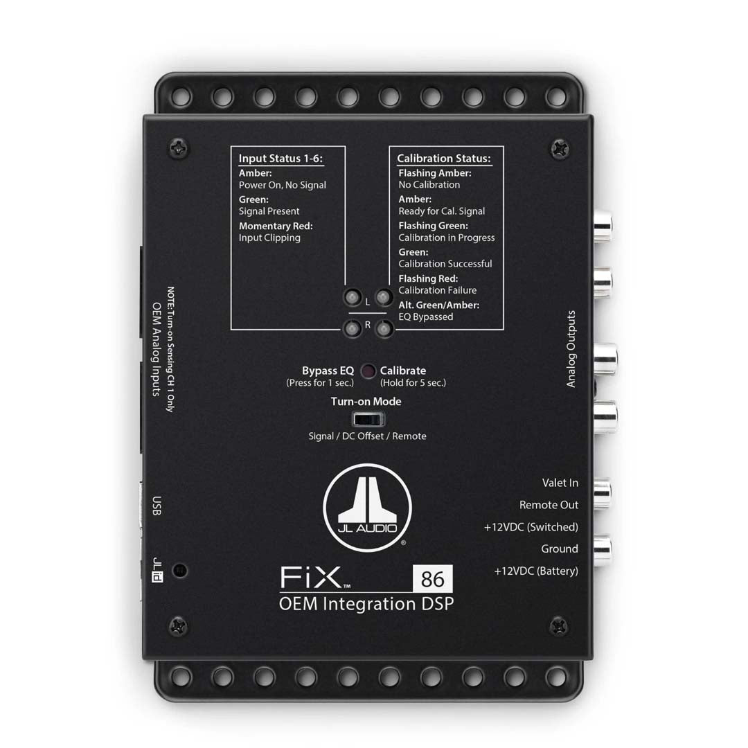 JL Audio FiX-86, 6-Ch OEM Integration DSP Processor