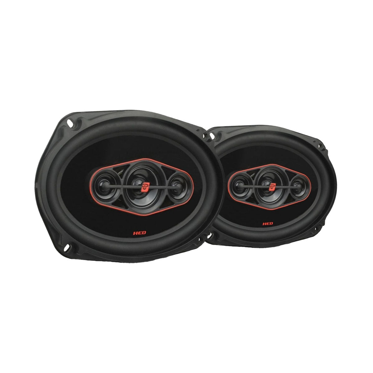 6" x 9" HED Series 4-Way Car Coaxial Speakers