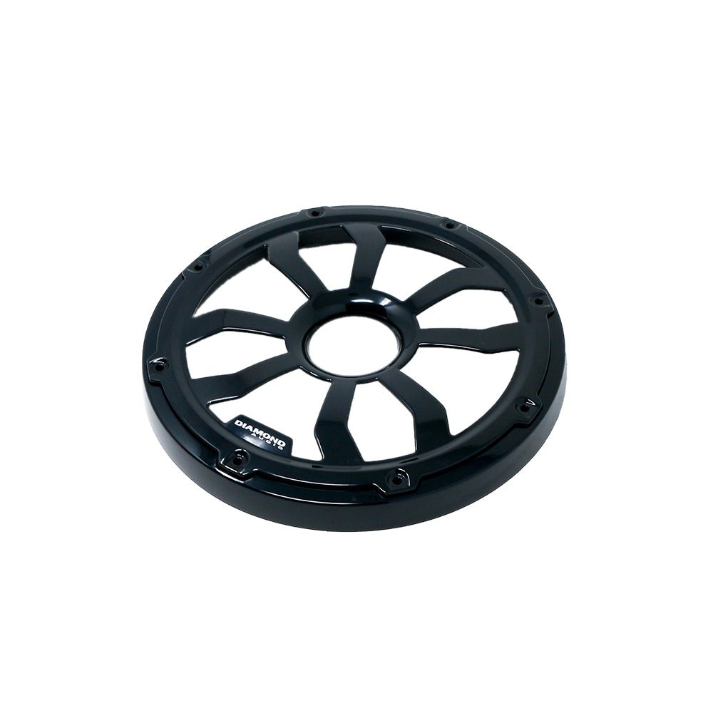 HXMF Series 8" Flush Mount Speaker Grills - Black (Pair) - HXM8FBB - HXM8FBB - Diamond Audio
