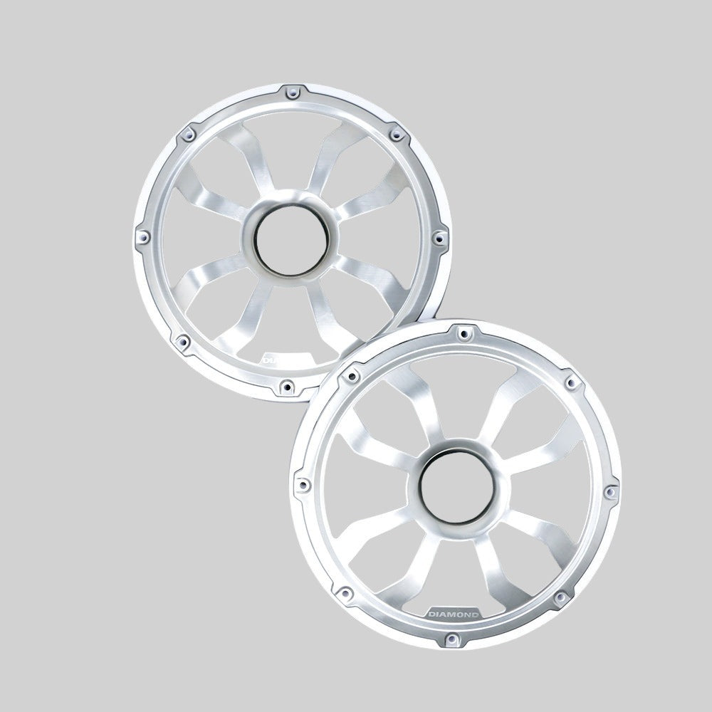 Diamond Audio Motorsport 6.5" Flush Mount Speaker Grills (Pair)