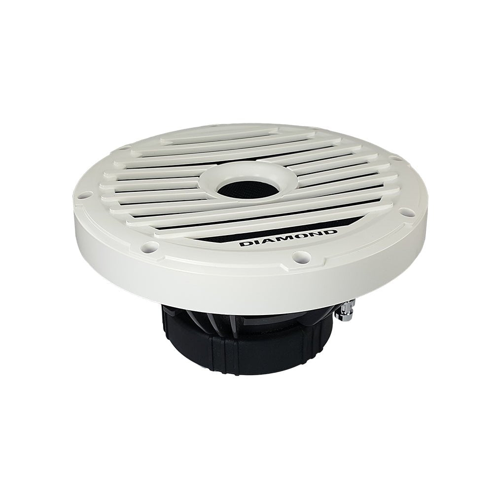 Motorsports Series 10" Marine Subwoofer w/LED Grill - MS104SL - MS104SL - Diamond Audio