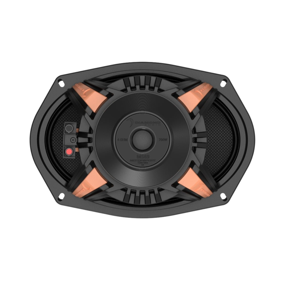 MSNEO SERIES - 6"x9" High Output Neo Midrange Speakers (4Ω) - MS69NEO - MS69NEO - Diamond Audio