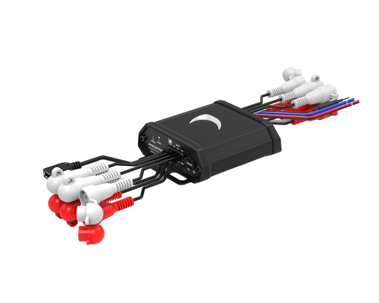 Diamond Audio MSDSP66 - 6 Channel Waterproof Micro Digital Signal Processor (DSP)