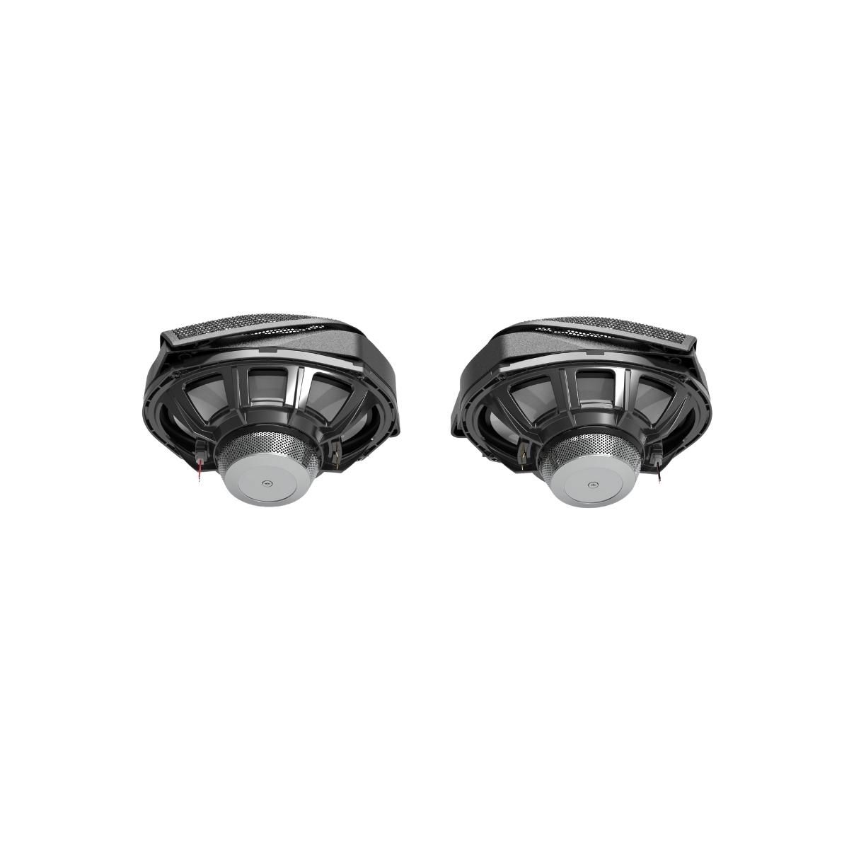 2014 - 2023 Harley Davidson® Cut In Lid Kit with HXM69F2 (2Ω) Speakers - MSHXM692LK - MSHXM692LK - Diamond Audio