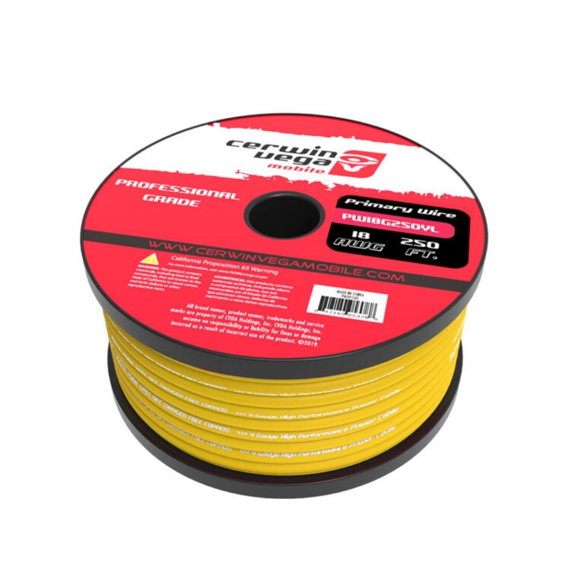 Cerwin Vega Primary Wire Multi-Color Options