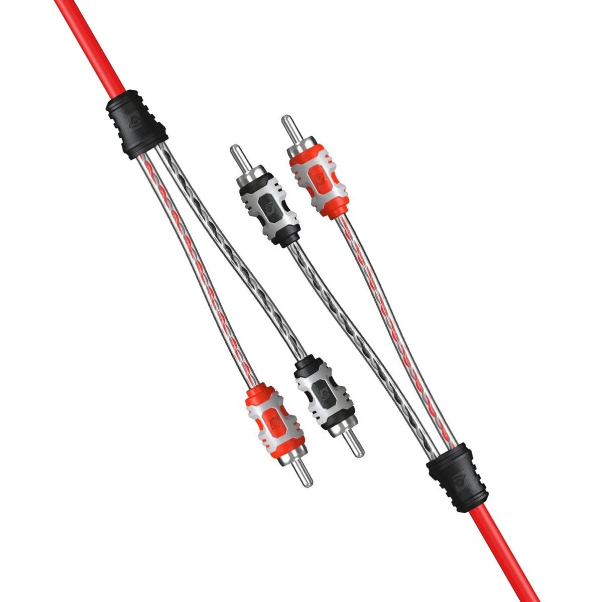 Cerwin Vega Dual Twisted RCA Cables