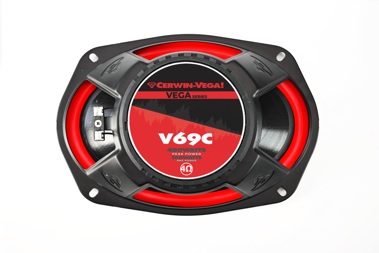 Vega 6"x9" 2-Way Component Speakers - V69C
