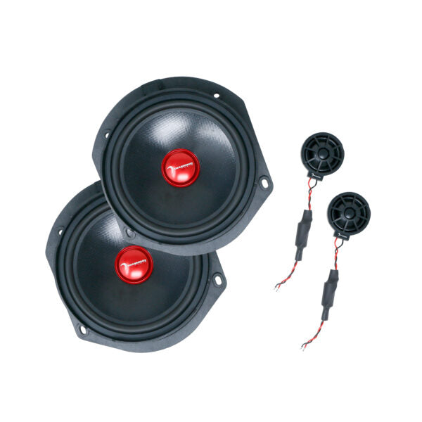 Diamond Audio High Output 8 Inch Full-Range Speaker Pair