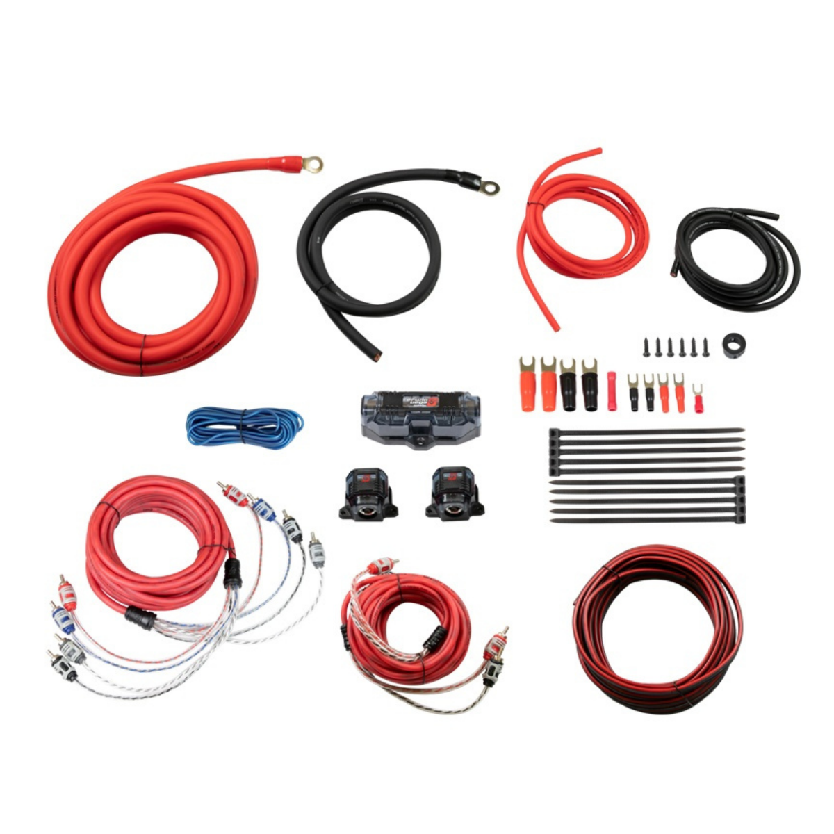 CAK46 - 4 Gauge 6 Channel Amplifier Connection Kits