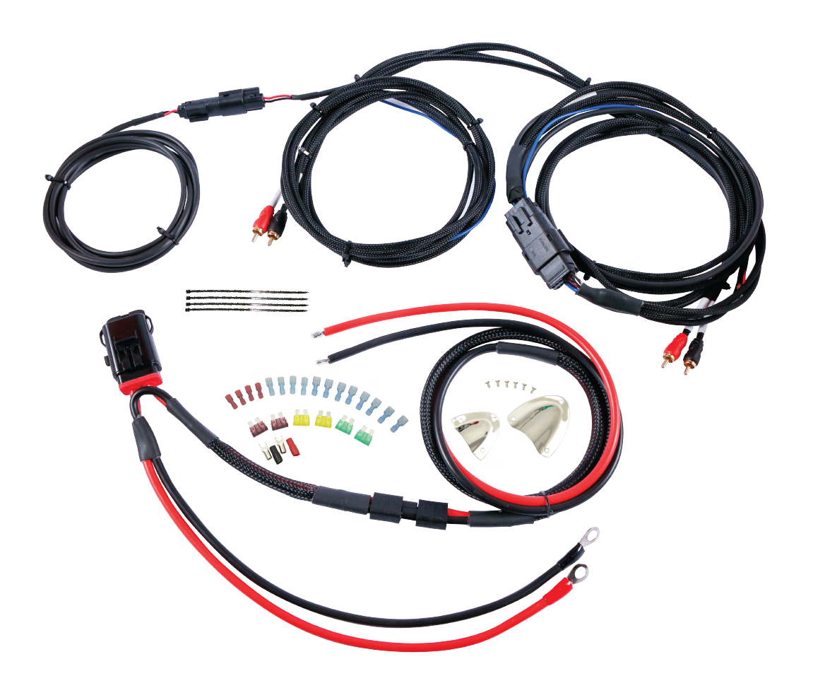 CMHR4 - RPM Harley Davidson Specific 4 Channel Wiring Harness
