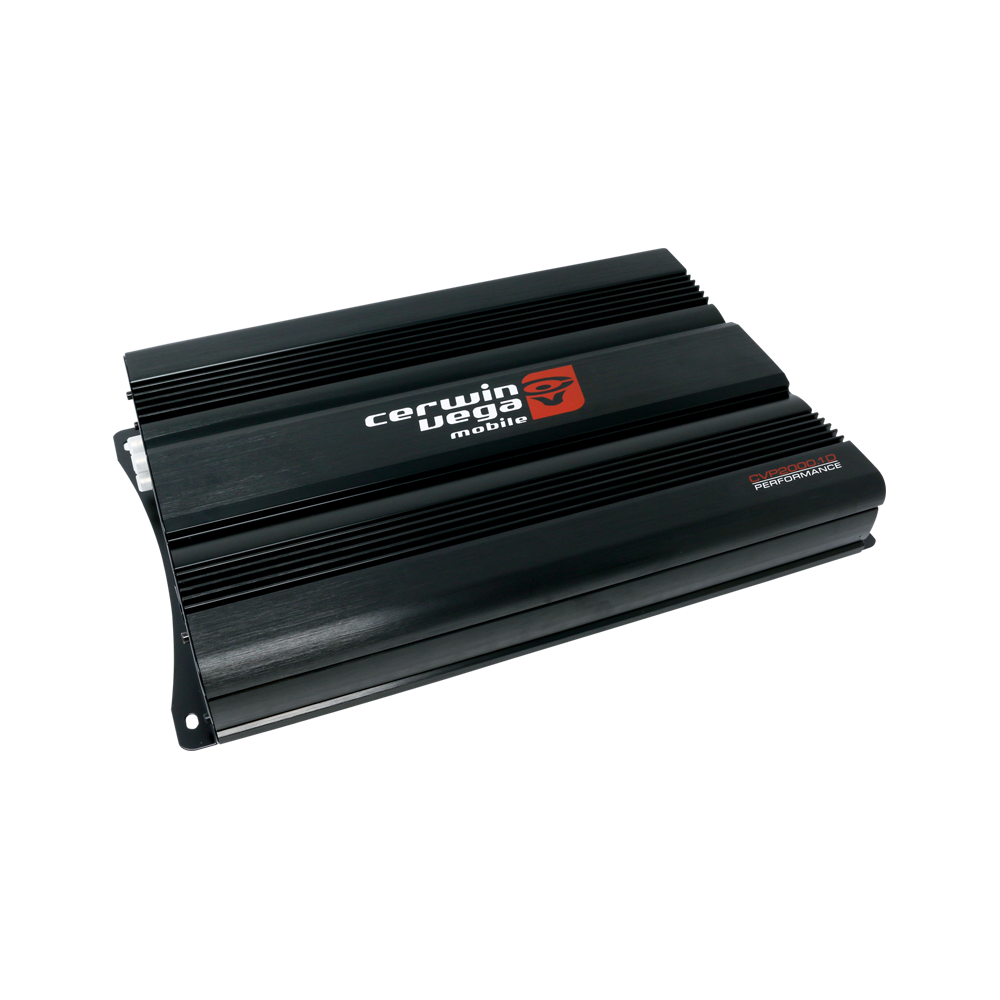 Cerwin Vega Car Audio CVP Amplifier - CVP2000.1D Single Channel 2000W 2 Ohm Stable Class AB Monoblock